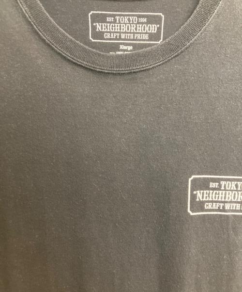 NEIGHBORHOOD（ネイバーフッド）NEIGHBORHOOD (ネイバーフッド) 半袖Tシャツ ブラック サイズ:ＸＬの古着・服飾アイテム