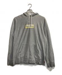 SUPREME（シュプリーム）の古着「13SS Bling Box Logo Hooded」｜グレー