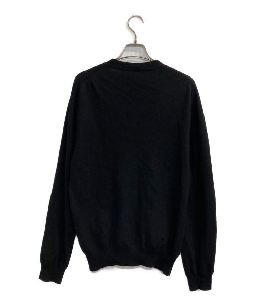 POLO RALPH LAUREN（ポロ・ラルフローレン）POLO RALPH LAUREN (ポロ・ラルフローレン) ニットカーディガン ブラック サイズ:Ｌの古着・服飾アイテム