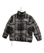 THE NORTH FACEザ ノース フェイス）の古着「NOVELTY LOFTY DOWN JACKET」｜ブラック×ホワイト