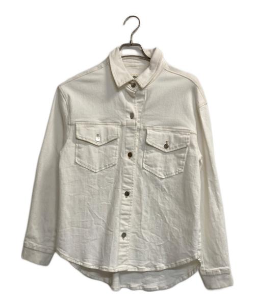 margaux vintage（マルゴー ヴィンテージ）Margaux vintage (マルゴー ヴィンテージ) カバーオール ホワイト サイズ:ＦＲＥＥの古着・服飾アイテム