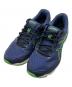 asics（アシックス）の古着「スニーカー」｜ネイビー
