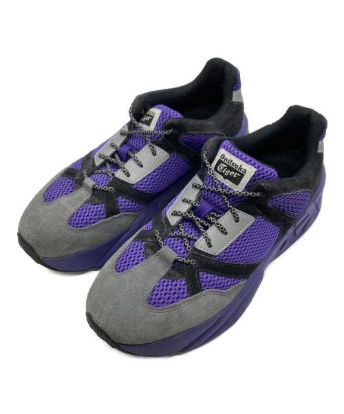 Onitsuka Tiger（オニツカタイガー）Onitsuka Tiger (オニツカタイガー) P-TRAINER パープル×グレー サイズ:US9.5の古着・服飾アイテム