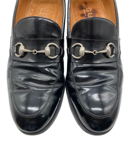 GUCCI（グッチ）GUCCI (グッチ) ホースビットローファー ブラック サイズ:27㎝の古着・服飾アイテム