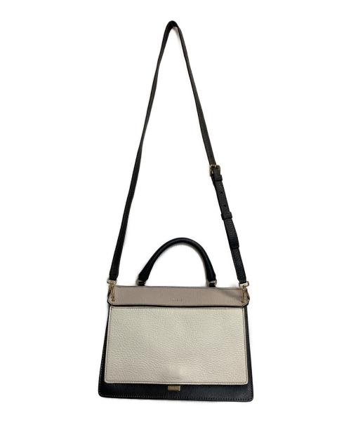 FURLA（フルラ）FURLA (フルラ) レザーショルダーバッグ ブラックの古着・服飾アイテム