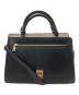 中古・古着 FURLA (フルラ) レザーショルダーバッグ ブラック：8000円