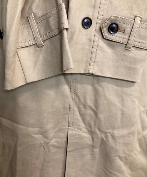HUMAN WOMAN（ヒューマンウーマン）HUMAN WOMAN (ヒューマンウーマン) ライナー付きステンカラーコート ベージュ サイズ:Mの古着・服飾アイテム