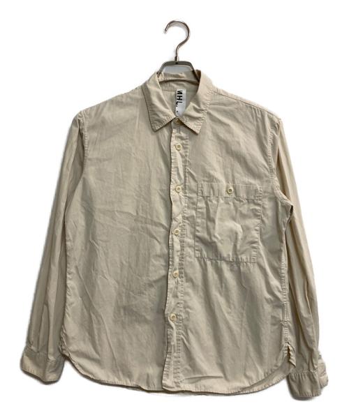 MHL（エムエイチエル）MHL (エムエイチエル) 長袖シャツ ベージュ サイズ:Ｓの古着・服飾アイテム