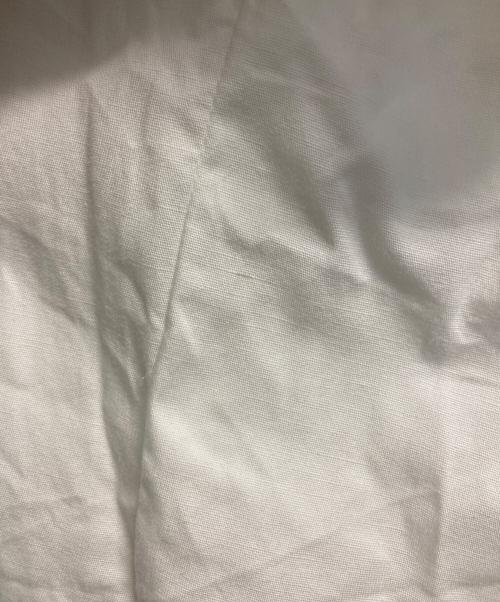 YORI（ヨリ）yori (ヨリ) フリルハーフスリーブブラウス ホワイト サイズ:36の古着・服飾アイテム