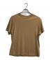 MUSE（ミューズ）の古着「Mme.CREW Tシャツ」｜ベージュ