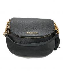 MICHAEL KORS（マイケル・コース）の古着「レザーワンショルダーバッグ」｜ブラック