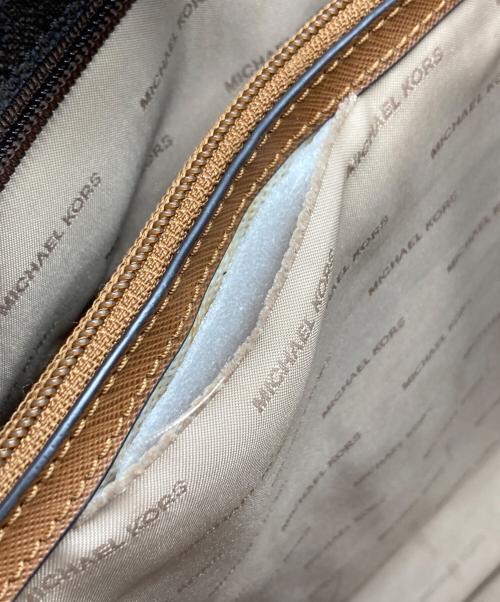 MICHAEL KORS（マイケル・コース）MICHAEL KORS (マイケル・コース) トートバッグ ブラウンの古着・服飾アイテム