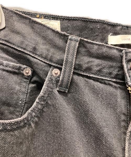 LEVI'S（リーバイス）LEVI'S (リーバイス) BIOTOP (ビオトープ) LOOSE BOOT length31 ブラック サイズ:68.5ｃｍ（Ｗ27）の古着・服飾アイテム