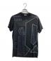 GALLIANO（ガリアーノ）の古着「スタッズ時計塔T-SHIRTS」｜ブラック