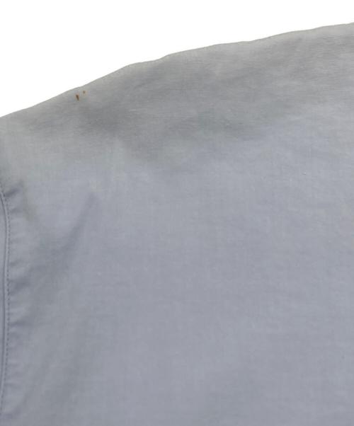 MIU MIU（ミュウミュウ）MIU MIU (ミュウミュウ) 90s cotton s/s shirts スカイブルー サイズ:39/15 1/2の古着・服飾アイテム