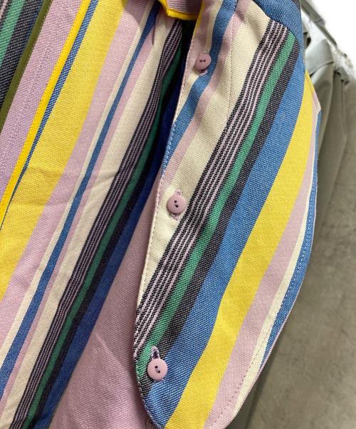 PS Paul Smith（ＰＳポールスミス）PS Paul Smith (ＰＳポールスミス) 襟付きロングコート ピンク サイズ:44の古着・服飾アイテム