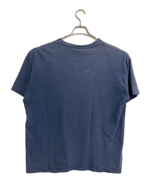 WALT DISNEY（ウォルト・ディズニー）WALT DISNEY (ウォルト・ディズニー) プリントTシャツ ネイビー サイズ:ＸＬの古着・服飾アイテム