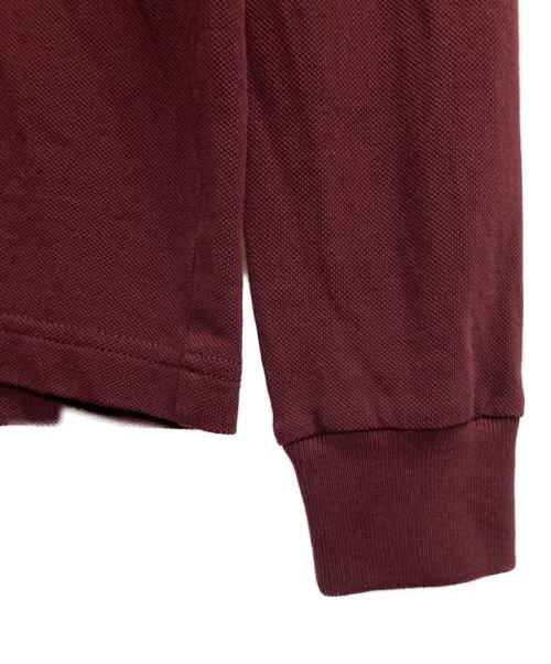 FRED PERRY（フレッドペリー）FRED PERRY (フレッドペリー) L/Sポロシャツ レッド サイズ:Sの古着・服飾アイテム