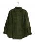L.L.Bean (エルエルビーン) 00s corduroy shirts　/　00sコーデュロイシャツ グリーン サイズ:L：4000円