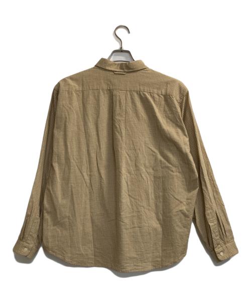 YAECA（ヤエカ）YAECA (ヤエカ) ボタンシャツワイド ベージュ サイズ:Ｓの古着・服飾アイテム