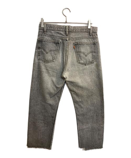 LEVI'S（リーバイス）LEVI'S (リーバイス) 505デニムパンツ グレー サイズ:W32L30(裾カットオフ)の古着・服飾アイテム