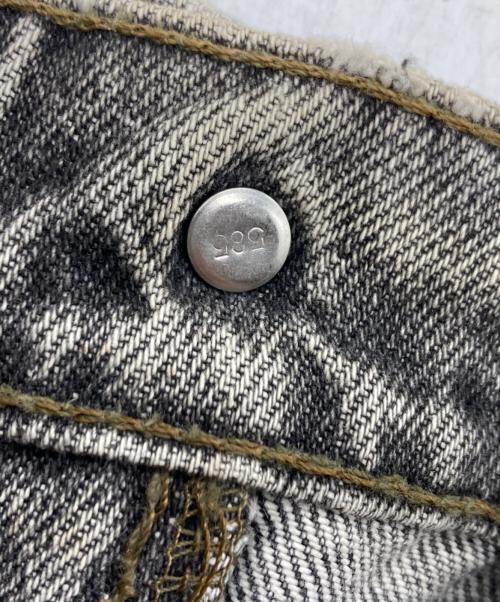 LEVI'S（リーバイス）LEVI'S (リーバイス) 505デニムパンツ グレー サイズ:W32L30(裾カットオフ)の古着・服飾アイテム