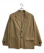STEVEN ALANスティーブンアラン）の古着「C/SRG S/2B NARD JACKET/ジャケット」｜ベージュ