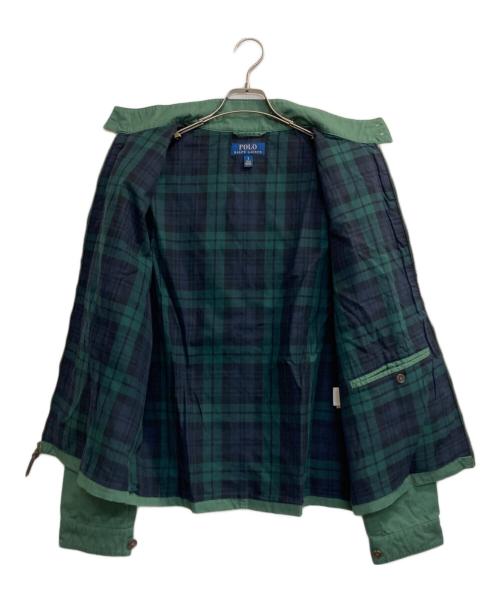 POLO RALPH LAUREN（ポロ・ラルフローレン）POLO RALPH LAUREN (ポロ・ラルフローレン) black watch linner swingtop グリーン サイズ:Ｌの古着・服飾アイテム
