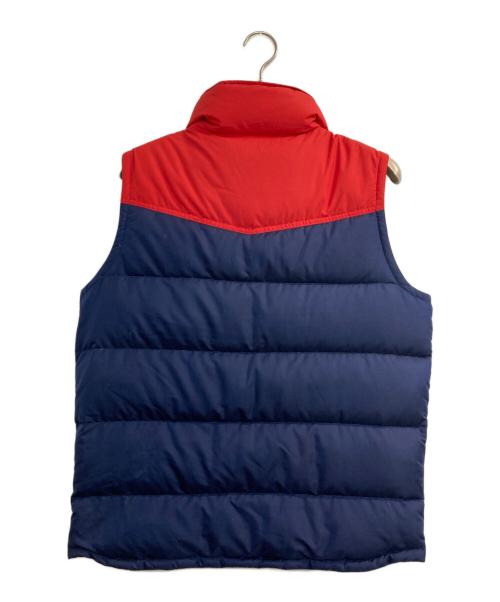 Patagonia（パタゴニア）Patagonia (パタゴニア) SLING SHOT DOWN VEST ネイビー×レッド サイズ:Mの古着・服飾アイテム