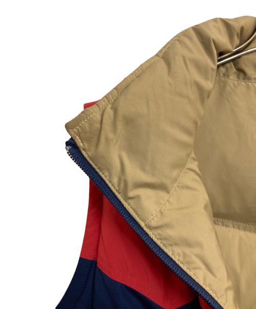 Patagonia（パタゴニア）Patagonia (パタゴニア) SLING SHOT DOWN VEST ネイビー×レッド サイズ:Mの古着・服飾アイテム