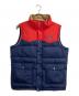 Patagonia（パタゴニア）の古着「SLING SHOT DOWN VEST」｜ネイビー×レッド