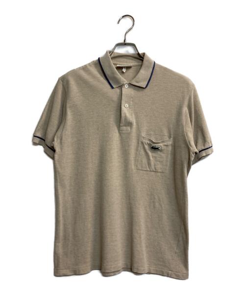 LACOSTE（ラコステ）LACOSTE (ラコステ) ポロシャツ ベージュ サイズ:４の古着・服飾アイテム