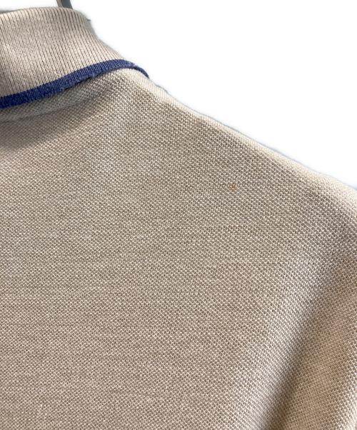 LACOSTE（ラコステ）LACOSTE (ラコステ) ポロシャツ ベージュ サイズ:４の古着・服飾アイテム