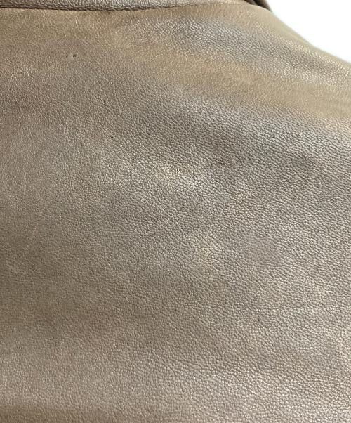 POLO RALPH LAUREN（ポロ・ラルフローレン）POLO RALPH LAUREN (ポロ・ラルフローレン) ラムレザースイングトップ ブラウン サイズ:Ｌの古着・服飾アイテム