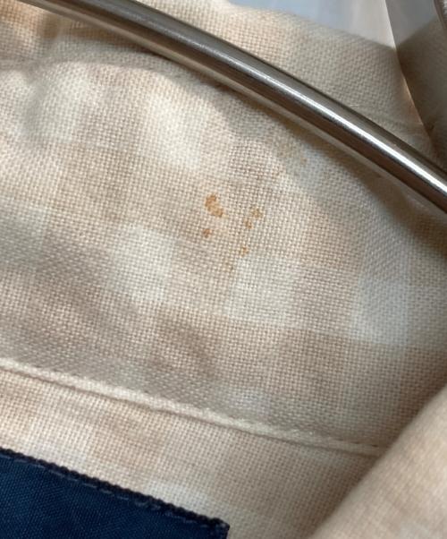 POLO RALPH LAUREN（ポロ・ラルフローレン）POLO RALPH LAUREN (ポロ・ラルフローレン) MARLOWE/半袖チェックシャツ ベージュ サイズ:ＸＬの古着・服飾アイテム