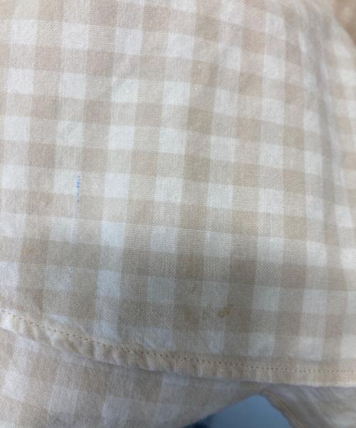 POLO RALPH LAUREN（ポロ・ラルフローレン）POLO RALPH LAUREN (ポロ・ラルフローレン) MARLOWE/半袖チェックシャツ ベージュ サイズ:ＸＬの古着・服飾アイテム
