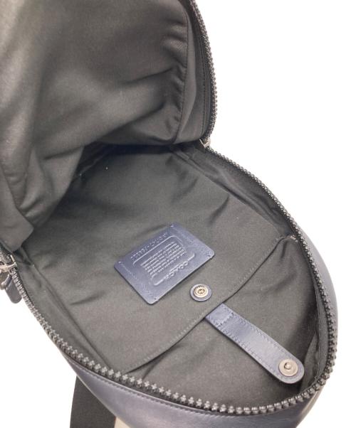 COACH（コーチ）COACH (コーチ) ボディーバッグ ネイビー×ブルーの古着・服飾アイテム