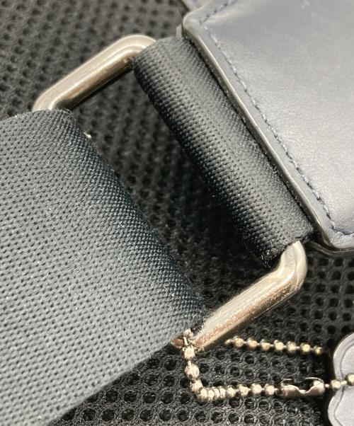 COACH（コーチ）COACH (コーチ) ボディーバッグ ネイビー×ブルーの古着・服飾アイテム
