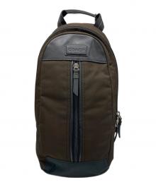 COACH（コーチ）の古着「ボディーバッグ」｜ブラックブラウン