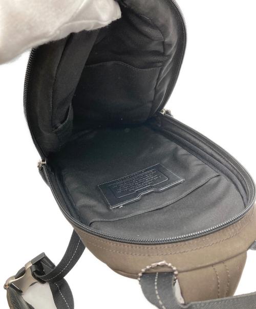 COACH（コーチ）COACH (コーチ) ボディーバッグ ブラックブラウンの古着・服飾アイテム