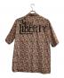 GUCCI (グッチ) LIBERTYバックプリント花柄シャツ ピンク×ブラック サイズ:48：25000円