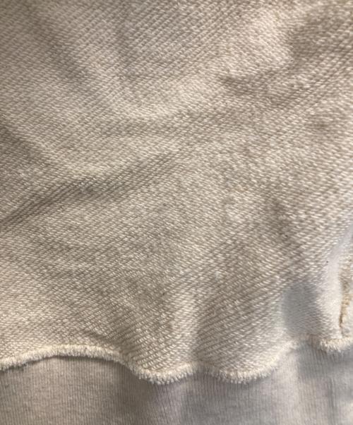 Maison MIHARA YASUHIRO（メゾン ミハラ ヤスヒロ）Maison MIHARA YASUHIRO (メゾン ミハラ ヤスヒロ) Distressed Zip-up Hoodie アイボリー サイズ:48の古着・服飾アイテム