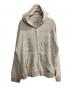 Maison MIHARA YASUHIRO（メゾン ミハラ ヤスヒロ）の古着「Distressed Zip-up Hoodie」｜アイボリー