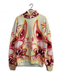 HERON PRESTON（ヘロンプレストン）の古着「ケニーシャーフフーディー」｜レッド×イエロー