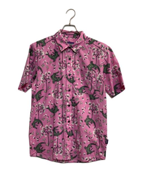 Patagonia（パタゴニア）Patagonia (パタゴニア) アロハシャツ ピンク サイズ:Ｓの古着・服飾アイテム