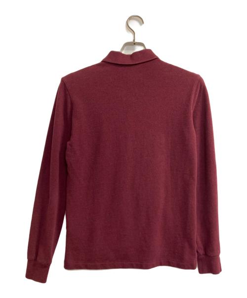 POLO RALPH LAUREN（ポロ・ラルフローレン）POLO RALPH LAUREN (ポロ・ラルフローレン) 長袖ポロシャツ ボルドー サイズ:ＸＳの古着・服飾アイテム
