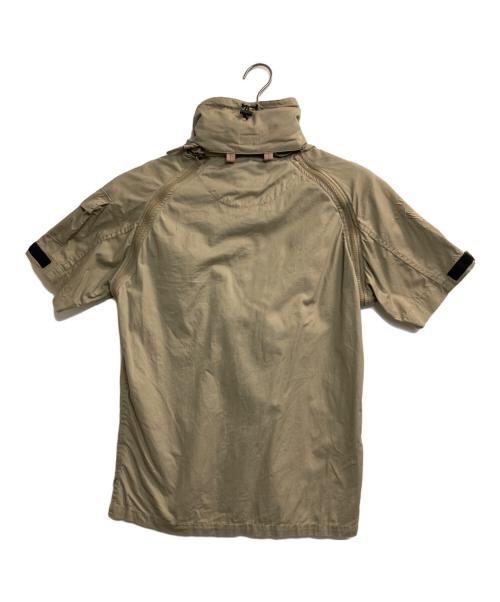 AVIREX VARSITY（アヴィレックスバーシティ）AVIREX VARSITY (アヴィレックスバーシティ) S/S gimmick SHIRTS ベージュ サイズ:Ｌの古着・服飾アイテム