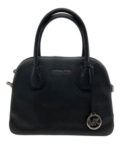 MICHAEL KORS（マイケルコース）MICHAEL KORS (マイケル・コース) 2WAYバッグ ブラックの古着・服飾アイテム