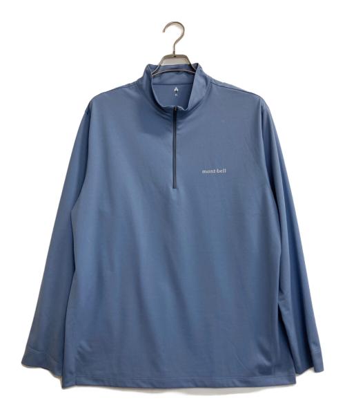 mont-bell（モンベル）mont-bell (モンベル) WIC.UVテクト ロングスリーブジップシャツ スカイブルー サイズ:ＸＬの古着・服飾アイテム