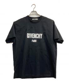 GIVENCHY（ジバンシィ）の古着「デストロイ加工T-SHIRTS」｜ブラック